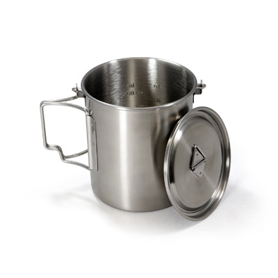 Origin Outdoors oală de camping 2 în 1 exterior 0,75 L