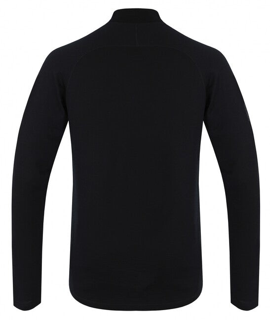 HUSKY Merow Zip tricou termic cu fermoar pentru bărbați, negru