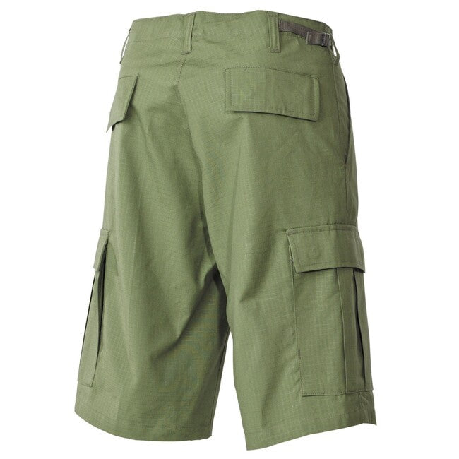 MFH BDU pantaloni scurți americani Rip stop, OD green