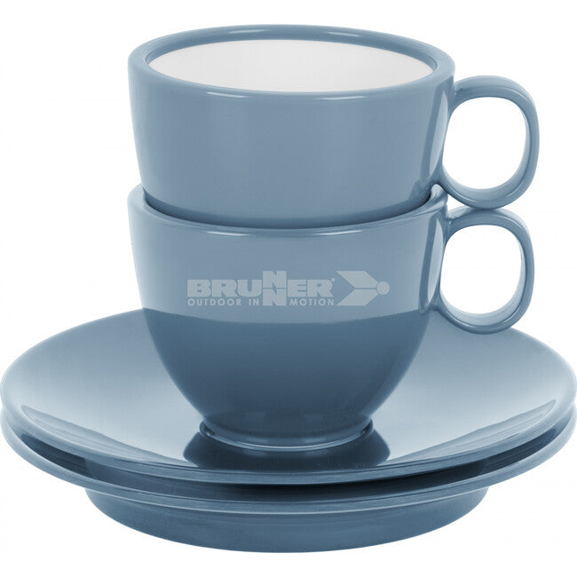 Brunner Căni de cafea 2buc, albastre