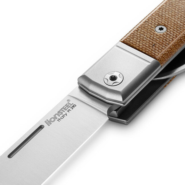 Lionsteel BestMAN BM13 CVN cuțit cu lamă dublă din oțel M390