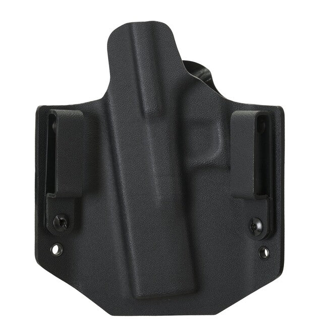 Direct Action® OWB NO LIGHT toc pentru armă (straight loops) Full Kydex compatibil cu pistolul Glock 17, negru