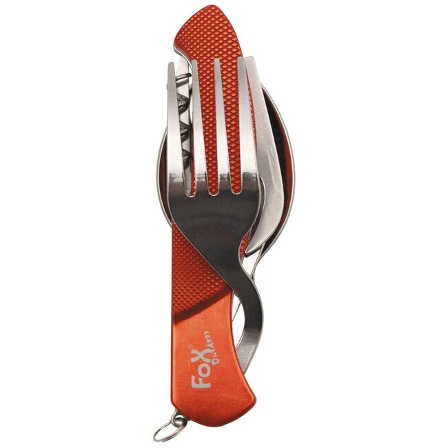 Fox Outdoor set briceage 6în1, detașabil, roșu