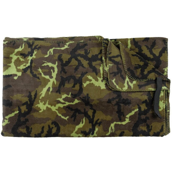 MFH M 95 CZ pătură fleece, camuflaj, aprox. 200 x 150 cm