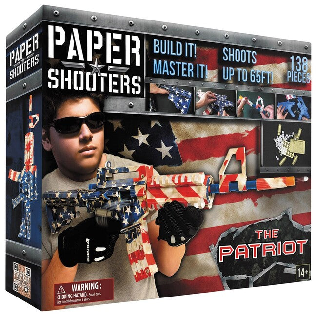 PAPER SHOOTERS Patriot set pliabil de armă