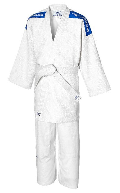 Mizuno Kodomo JU kimono pentru copii 350g, alb
