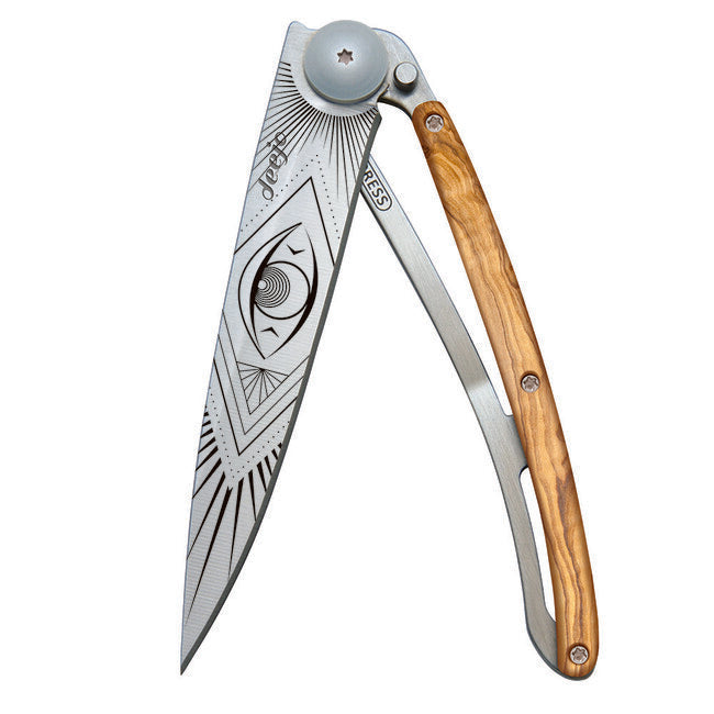 Deejo Tattoo briceag olive wood Vision