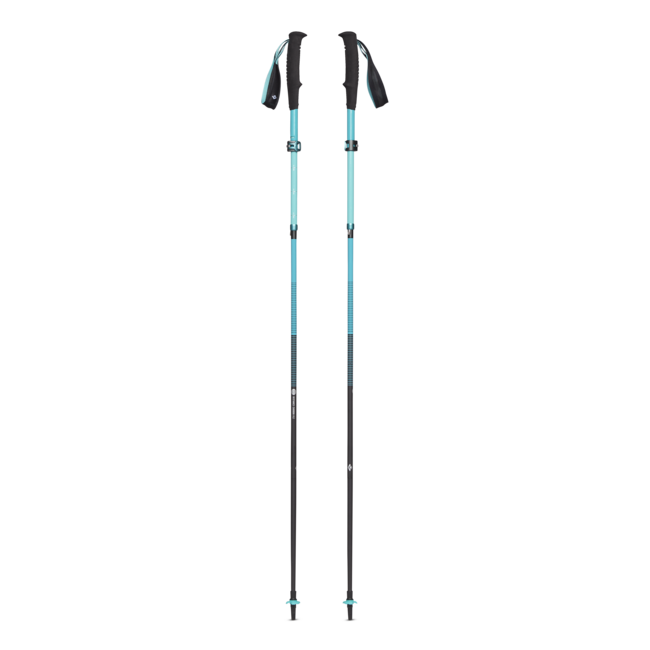 Black Diamond Distance Carbon Flz bețe de trekking pentru femei, dark patina