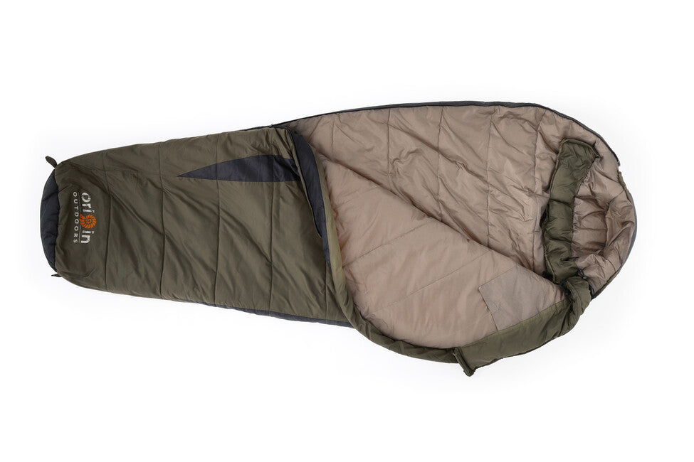 Origin Outdoors Frostfall Comfort sac de dormit mumificare mumie, oliv-gri