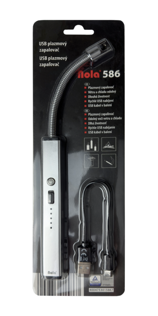 NOLA 586 brichetă plasma flexi USB