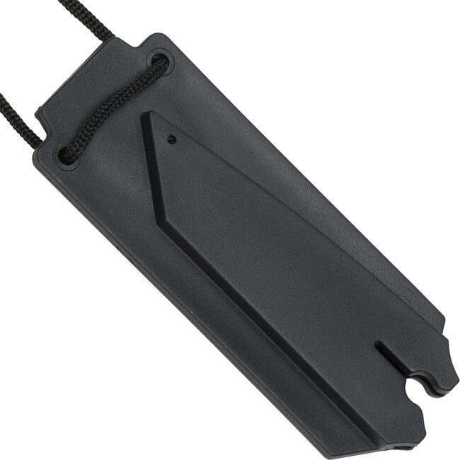 Haller NeckKnife cuțit cu lamă fixă, albastru eloxat