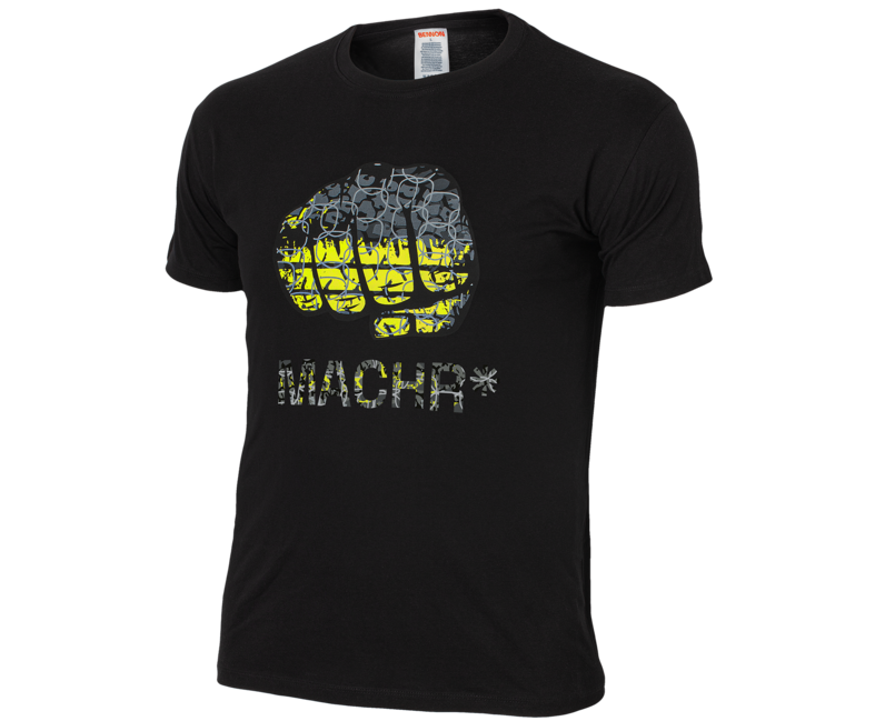 BENNON PREDATOR tricou, negru/verde
