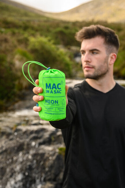 Mac in a Sac Origin 2 geacă impermeabilă UNI, neon green
