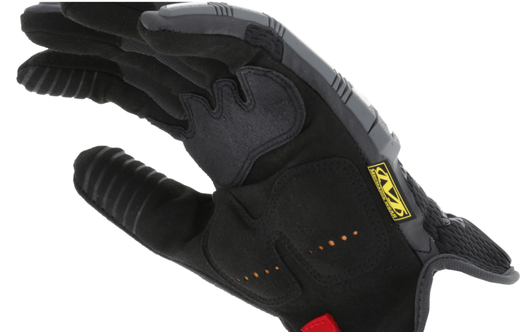 Mechanix M-Pact Open Cuff mănuși de lucru, negre/gri