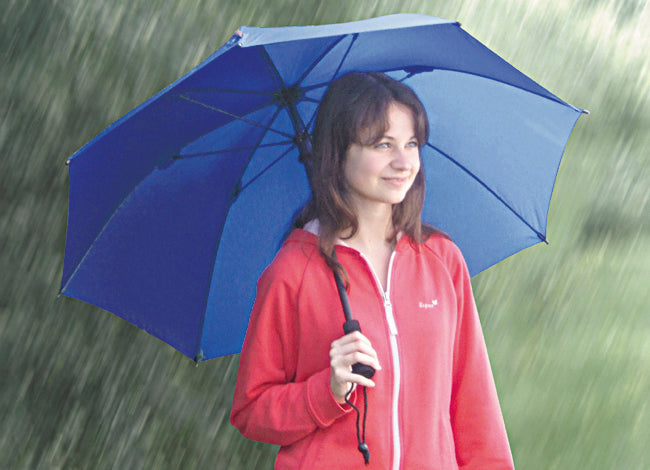 EuroSchirm Swing Liteflex umbrelă robust și indestructibilă, albastră