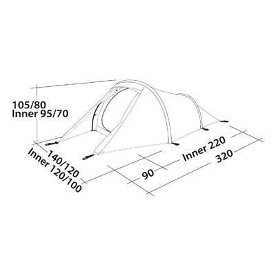 Robens Stan Arch pentru 2 persoane