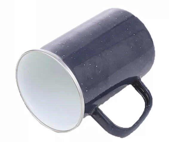 Origin Outdoors pahar smălțuit 550 ml lung, gri
