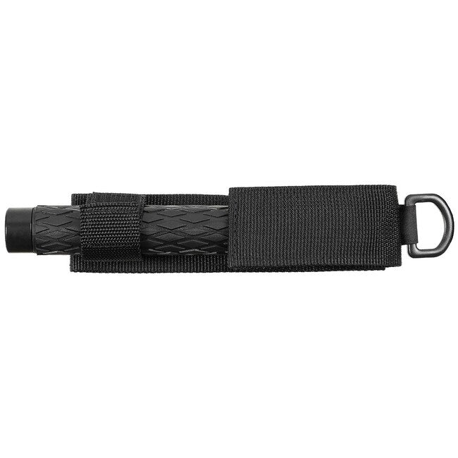 MFH baston telescopic din metal, negru