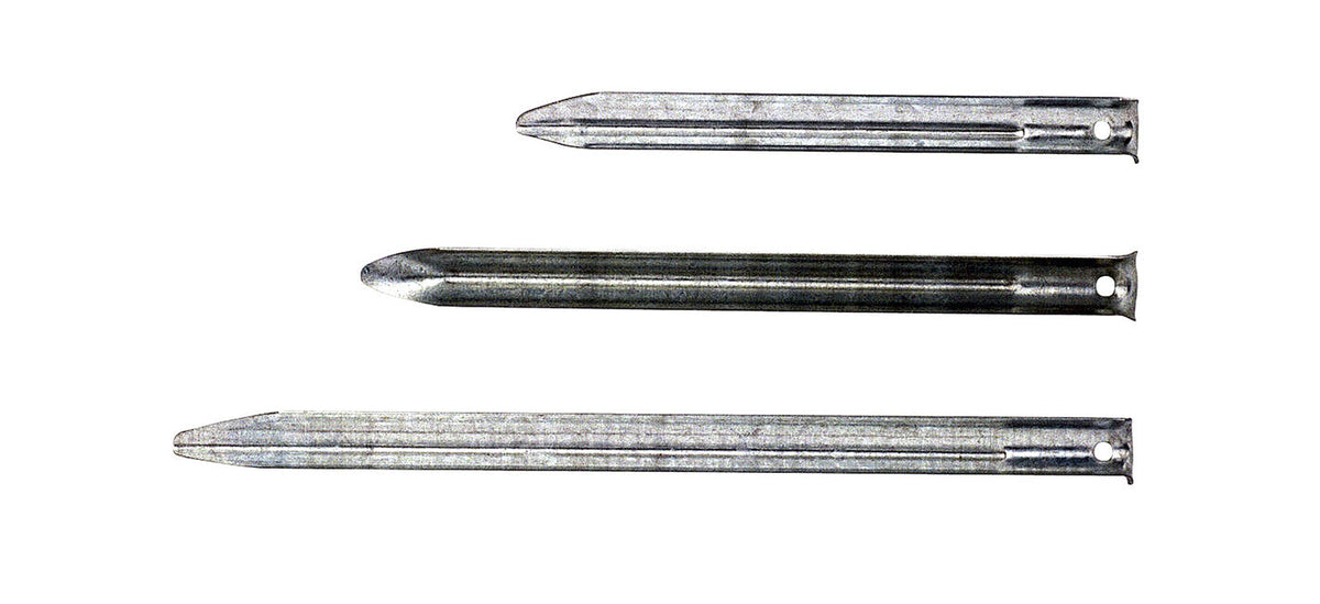 BasicNature țăruși de cort halfround 18 cm, 10 buc
