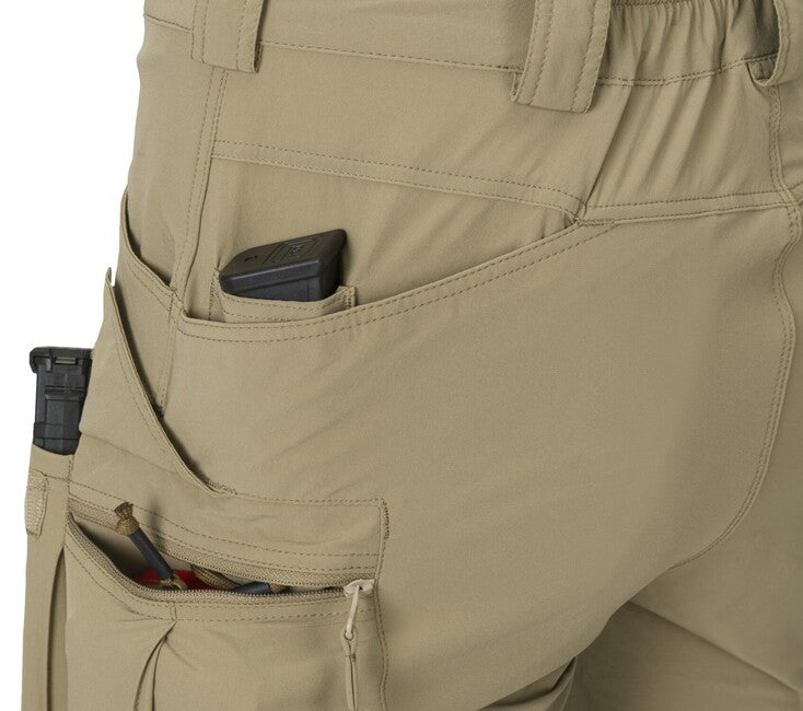 Helikon-Tex OTS 8.5" pantaloni scurți VersaStretch tactici outdoor Versa Stretch Lite, Black