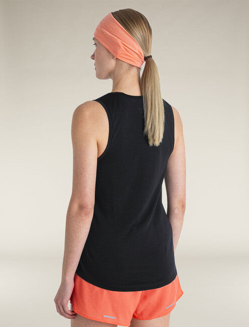 Icebreaker Cool Lite Sphere III Merino maiou pentru femei 125, negru