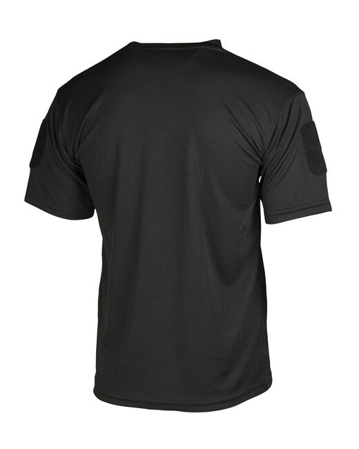 Mil-Tec QUICK DRY tricou tactic cu mânecă scurtă, negru