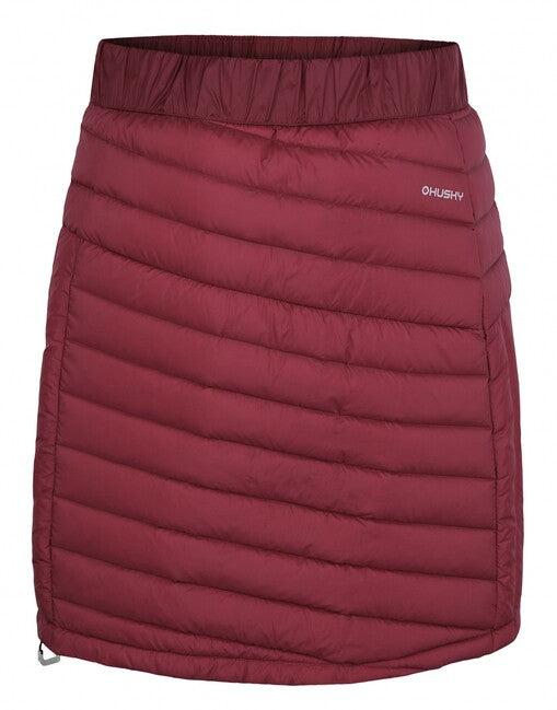 HUSKY Frozy fustă pluată pentru femei, bordo
