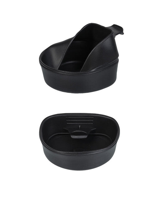 wildo FOLD-A-CUP® pahar pliabil ECO, negru, 200 ml