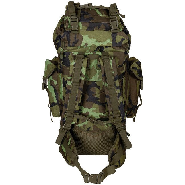 MFH rucsac MOLLE 65L, tijă de aluminiu, M95 CZ camo