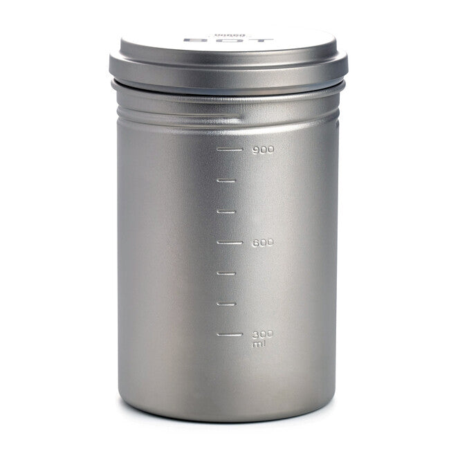Vargo BOT sticlă din titan oală 1 l