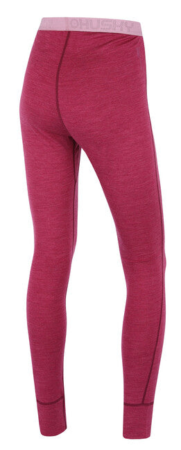 HUSKY Merea pantaloni, faded bordo, L