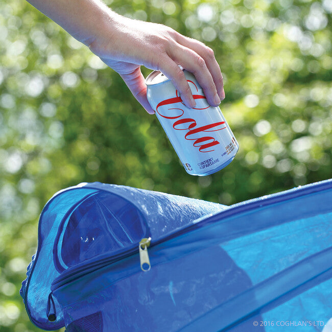 Coghlans Pop-Up Stuffbag coș de camping 100 litri, albastru