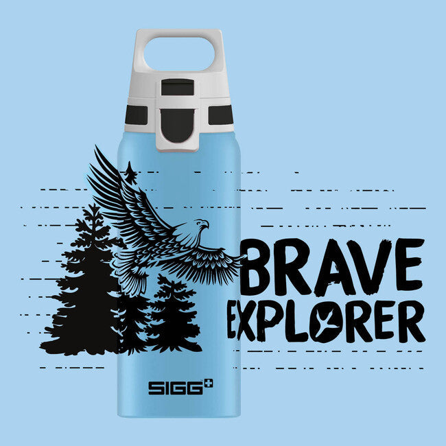 SIGG WMB One sticlă de aluminiu pentru băut, 0,6 l, Brave Eagle
