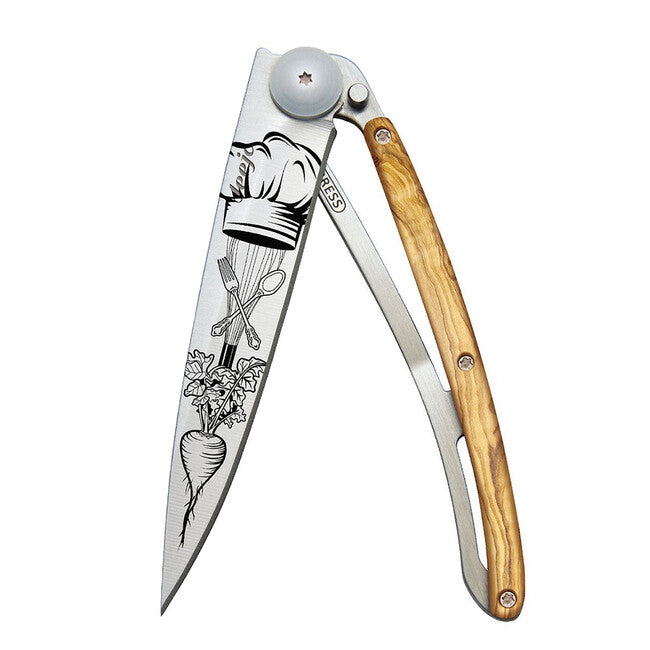 Deejo Tattoo wood briceag Chef