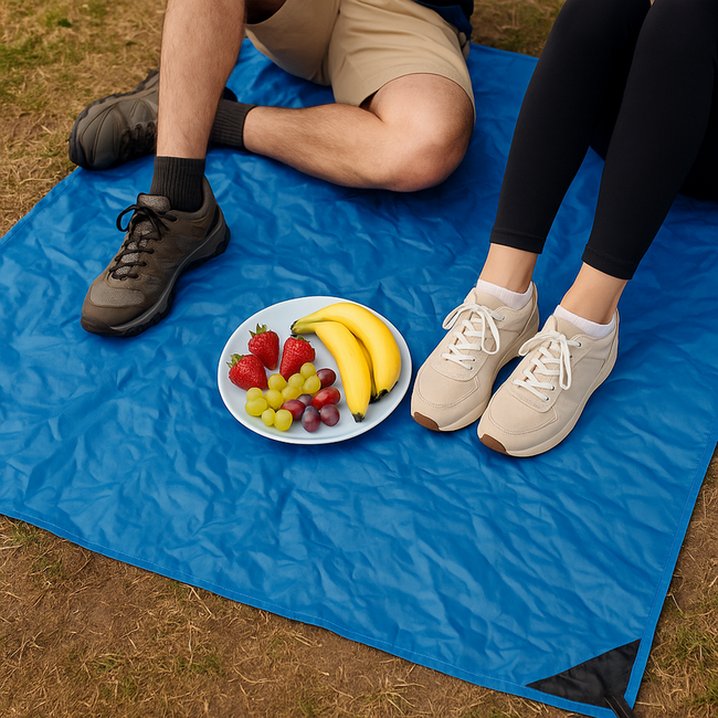 Liber Montis prelată de camping rezistentă la apă, albastră