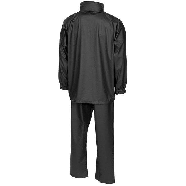 MFH Premium costum de ploaie 2 piese, negru