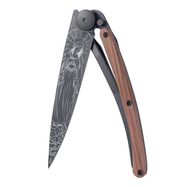 Deejo Black tattoo briceag coralwood madona