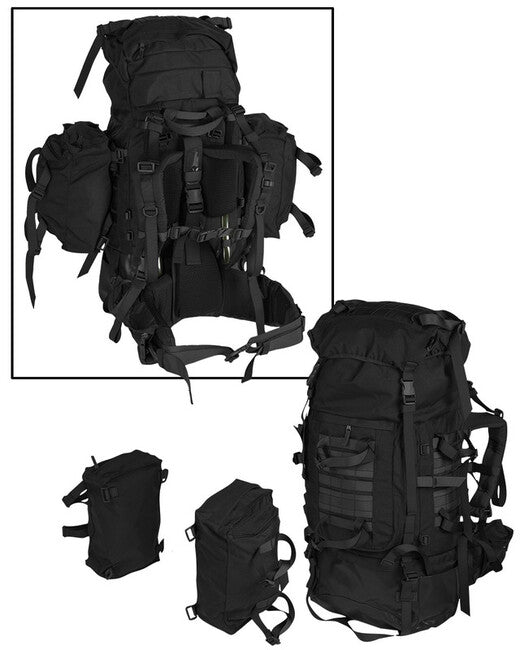 Mil-Tec Teesar rucsac 100L, negru