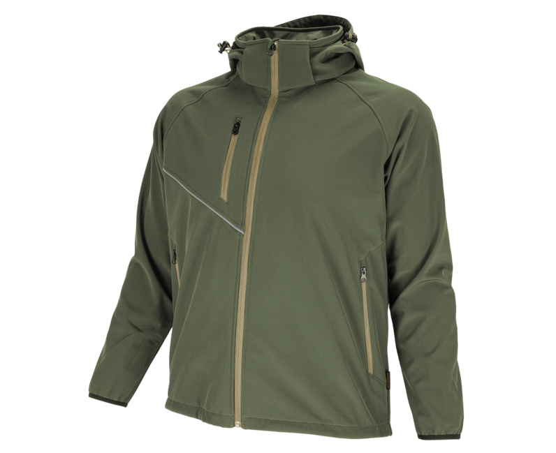 BENNON FORCE geacă softshell, neagră/sable