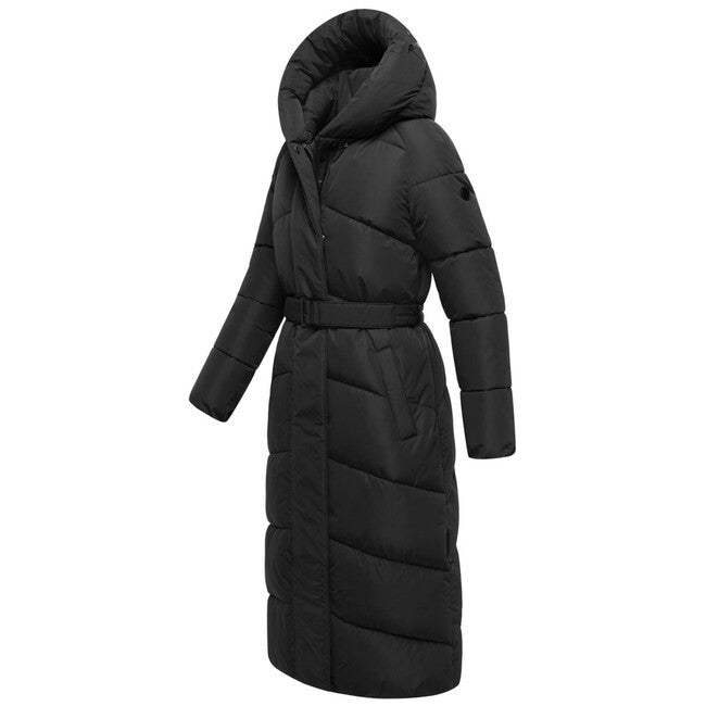Navahoo EISBLICK geacă lungă de iarnă pentru femei, neagră