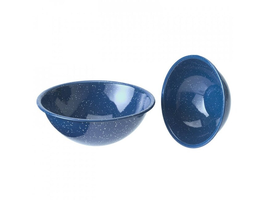 GSI Outdoors Mixing Bowl boluri adânci emailate 198 mm, albastru