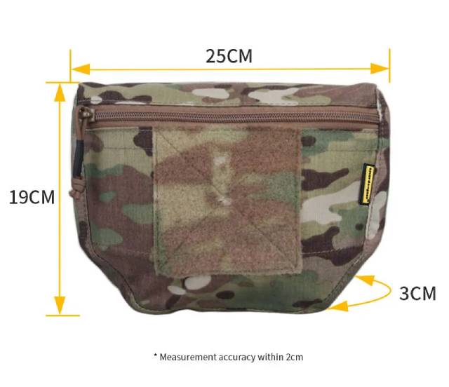 Emersongear AVS JPC CPC Drop Down husă pentru atașare la purtător de plăci, foliage green