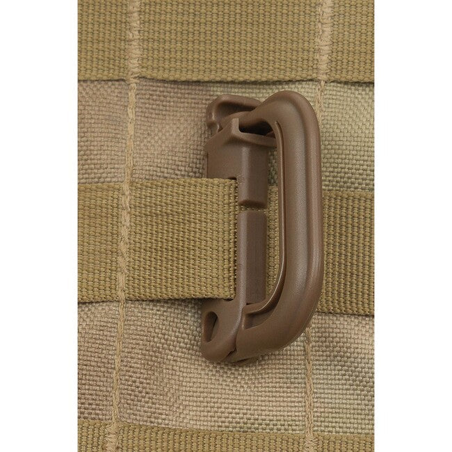 MFH carabinieră din plastic MOLLE, coyote tan, 2 buc