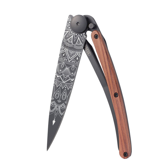 Deejo Tattoo briceag mandala black coralwood