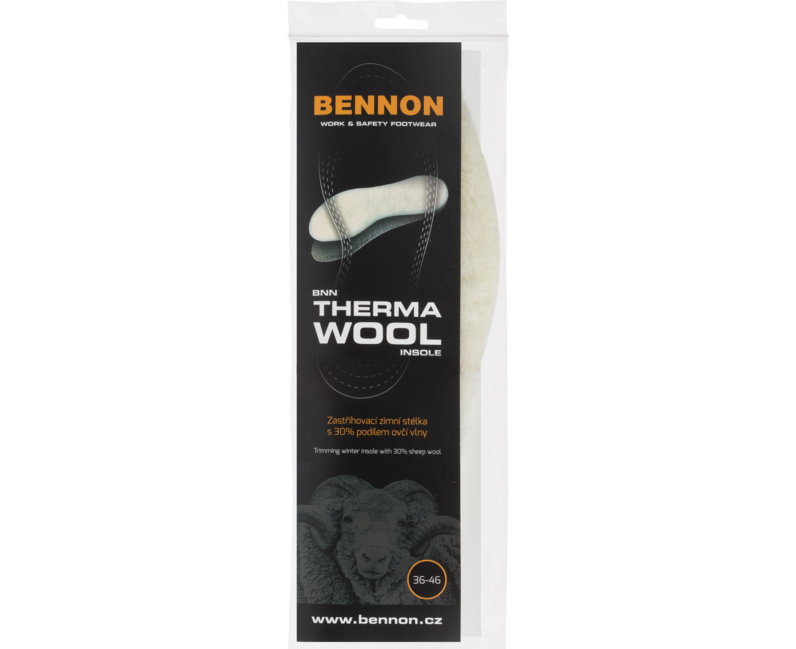 BENNON THERMA Wool branțuri de iarnă pentru bocanci