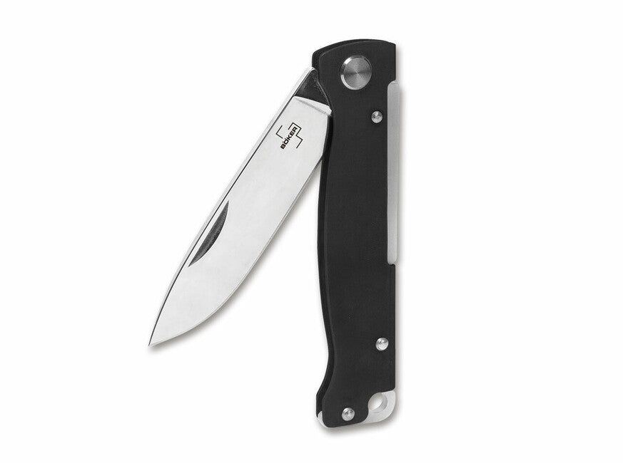 BÖKER® ATLAS BLACK briceag 6,7 cm, negru, oțel inoxidabil