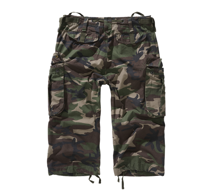 Brandit Industry Vintage pantaloni scurți 3/4, Woodland