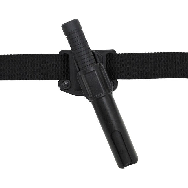 MFH suport rotativ pentru baston, 16 cm, negru