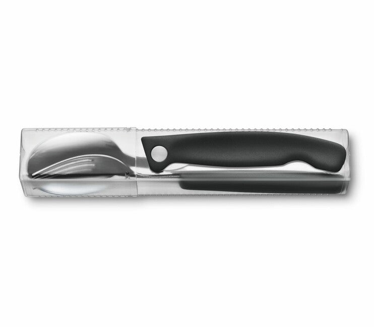 Victorinox Swiss Classic set de tacâmuri 3 piese, negru