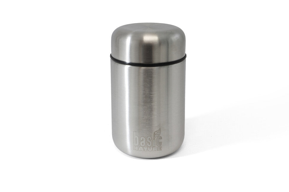 BasicNature recipient pentru alimente din oțel inoxidabil 0,4 l